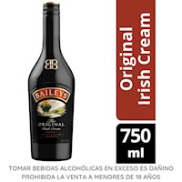 LICOR BAILEYS Irish Cream 750 ML